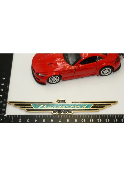 Ford Thunderbird Yeni Nesil Bagaj 3M 3D Krom Metal Logo Amblem