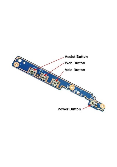 Sony Uyumlu Vaio Sve17 Serisi Tetik Power Butonu 48.4Rm04.021
