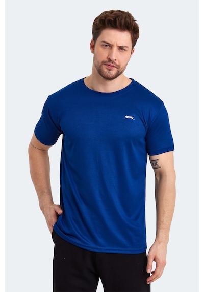 Slazenger Odalıs 2 Li Set Erkek Siyah - Lacivert Tişört