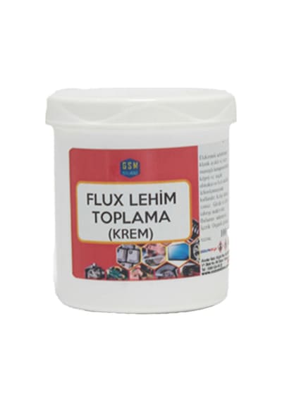 Flux Lehim Toplama (Krem) 100 Ml