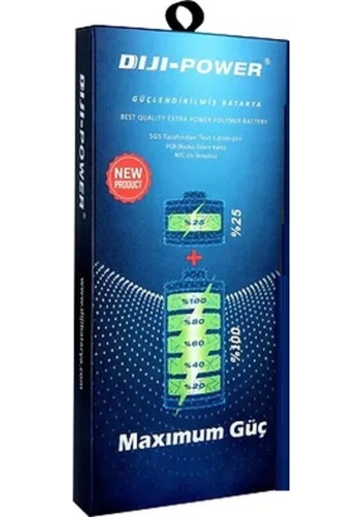 Diji Power Apple İphone Xs Max 3710 Mah Güçlendirilmiş Batarya Pil
