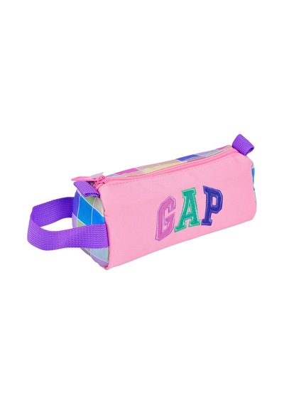 Gap Kids Açık Pembe Kadın Kalem Çantası Gap Kıds Oval Kalem Çantası Çok Renkli