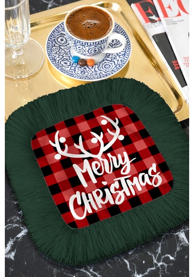 Merry Christmas Saçaklı Yılbaşı Sunum Peçetesi-noel Temalı Saçaklı Kahve Yanı Bardak Altlığı Mendil Yosunlu Gök Mavisi Merry Christmas Saçaklı Yılbaşı Sunum Peçetesi-noel Temalı Saçaklı Kahve Yanı Bardak Altlığı Mendil Yosunlu Gök Mavisi