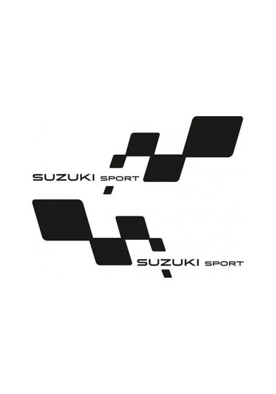 Suzuki Sport Yan Kapı Için Çamurluk Sticker 2 Adet Sağ Sol