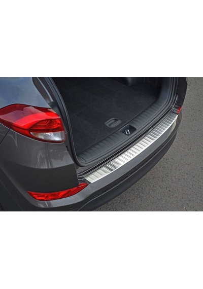 Hyundai Tucson Krom Arka Tampon Eşiği Taşlı 2015-2018 Arası