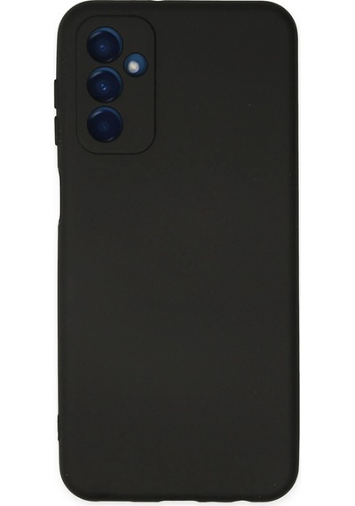 Newface - 635 - Samsung Galaxy M23 Kılıf Nano İçi Kadife Silikon - Ece-umay - - Siyah Sıyah