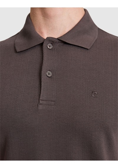 Pierre Cardin Erkek Koyu Kahverengi Tişört 50321192-vr084