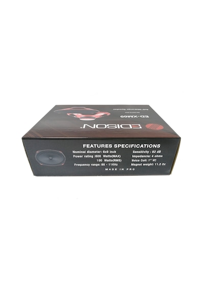 Edison Ed Xm69 Oval Midrange Oto Hoparlör 600w Maksimum 100w Rms