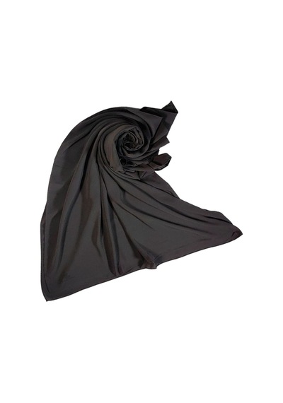 Mim Eşarp Mısırlı Eşarpları Medine Ipeği Büyük Boy Eşarp 140x140 Cm Füme