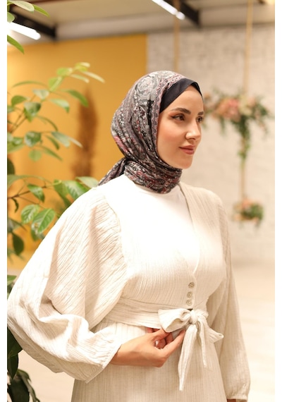 Silk Home Nariya Şal 90001-13 Bordo