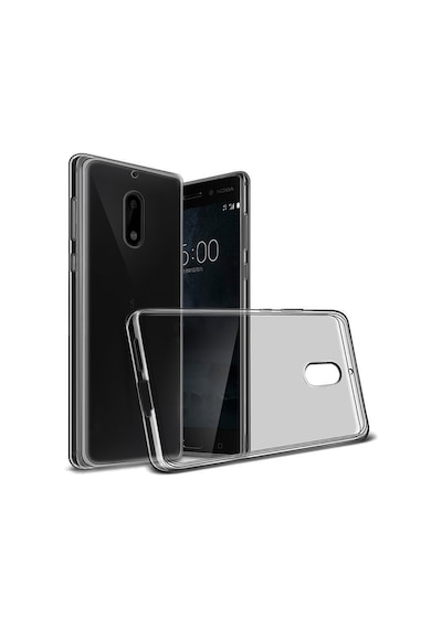 Nokia 5 Kilif Soft Silikon Seffaf-Siyah Arka Kapak 263000681