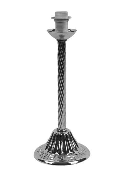 Dekovien Kristal Şapka Gümüş Metal Şamdan sm0001