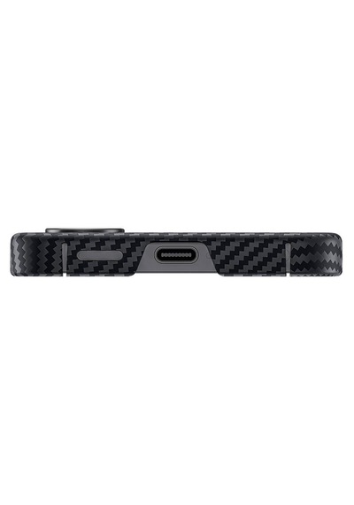 Galaxy S25 Plus Kılıf M-safe Şarj Uyumlu Karbon Fiber Benks Essential Armorair 600d Kevlar Siyah