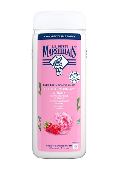 Le Petit Marseillais Frambuaz Ve Şakayık Duş Jeli 400 Ml