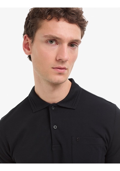 Pierre Cardin Erkek Siyah Tişört Basic 50325290-vr046