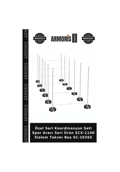 Özel Seri Koordinasyon Seti Spor Aracı Seri Ürün Scx-1140 Slalom Takımı Boş Sc-10265 Çok Renkli