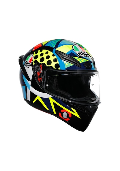 Agv K1 S E2206 Rossı Wınter Test 2020 Configuration T0043 Motosiklet Kaskı Siyah Sarı Mavi Agv K1 S E2206 Rossı Wınter Test 2020 Configuration T0043 Motosiklet Kaskı Siyah Sarı Mavi