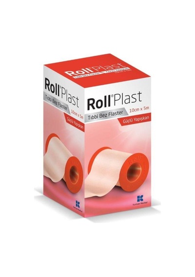 Plast 10 Cm X 5 M Bez Flaster Çinko Oksitli Kauçuk