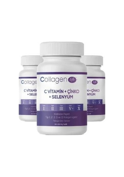 Collagen Life 5 Tip Kolajen 3 x 90 Tablet