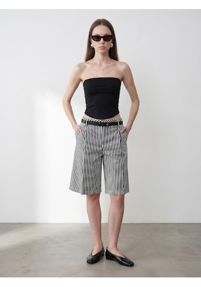 Dilvin 21218 Straplez Top-siyah