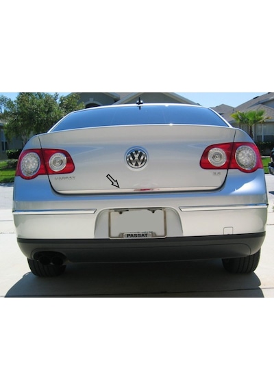Volkswagen Passat B6 2005-2011 Krom Bagaj Alt Çıtası Kartal