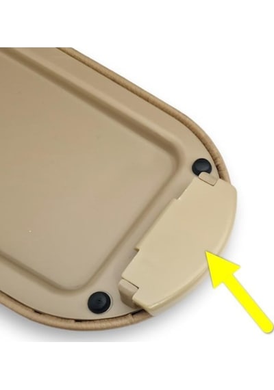 Seat Toledo 2013-2014 Kol Dayama Kolçak Kapağı Açma Mandalı Düğmesi Tuşu Bej 3b0868445