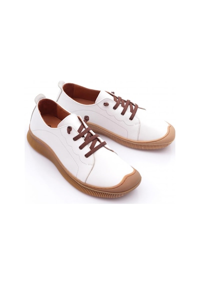 Dgn 25120 Kadin Comfort Ayakkabi Beyaz