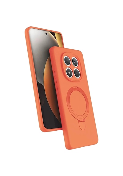 Durukar Redmi Note 15 Pro 5g Regal Magsafe Standlı Kapak - Turuncu
