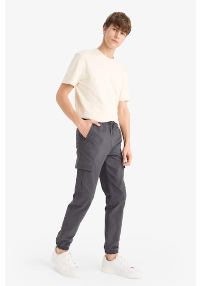 Defacto Kargo Cepli Jogger Paça Pantolon F2044ax25wnar104 Antrasit-ar104