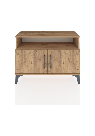 Arges Şifonyer 2 Raflı 2 Kapaklı 88x30x64 Çam-çam Çam