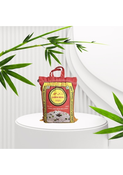 Zarrin Mehr Taze Yeni Mahsul Hint İri Taneli Pirinç 5kg