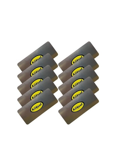 Rötuş Rütüş Rutuş Çeliği 4Cmx9Cm 10 Adet Fiyatıdır.