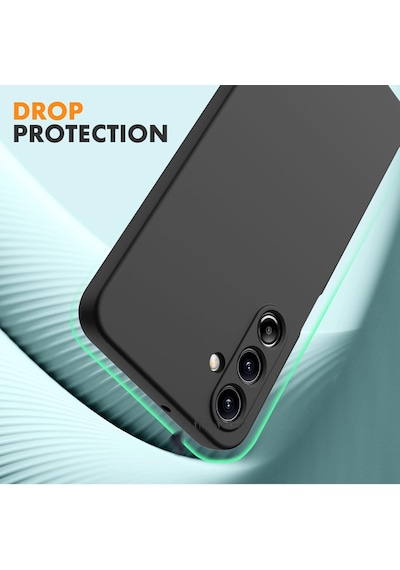Samsung Galaxy Uyumlu A16 Kılıf Renkli Silikon + 9h Ekran Koruyucu Cam
