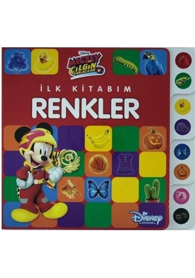 İlk Kitabım Renkler-Disney Mickey ve Çılgın Yarışçılar- Doğan ve Egmont Yayıncılık