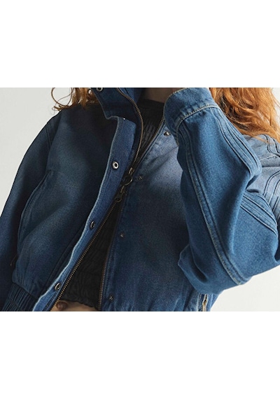 Adidas P Ess Denim Tt Kadın Günlük Ceket Ke1072 Mavi