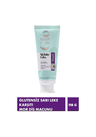 White Glo Glutensiz Sarı Leke Karşıtı Mor Diş Macunu 115 G