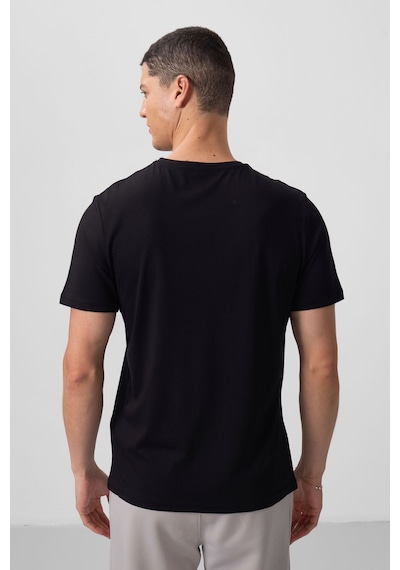 Tommy Life Erkek T-shirt O Yaka T10er-87911 01-siyah