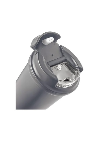 Work Flip Open Coffee Mug Çelik Termos 400 Ml Grey St-251 Diğer