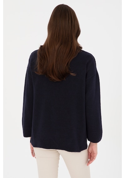 U.S. Polo Assn. U.s. Polo Assn. Kadın Lacivert Melanj Kazak /triko 50314833-vr120