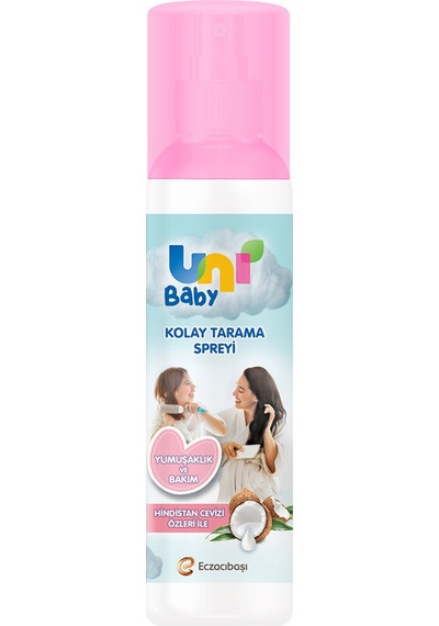 3 Adet Uni Baby Kolay Tarama Spreyi 200 Ml