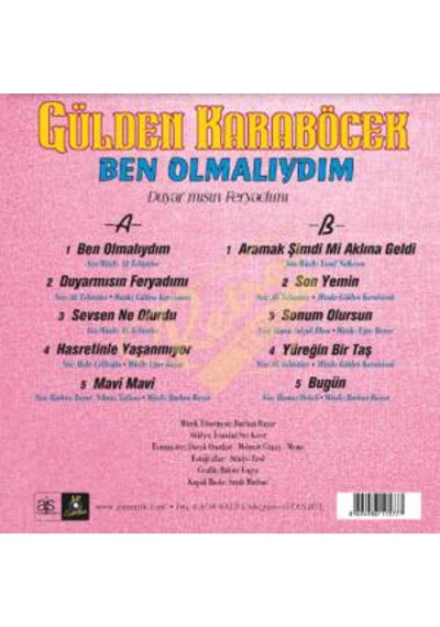 Gülden Karaböcek - Dilek Taşı + Ben Olmalıydım İkili Plak Seti