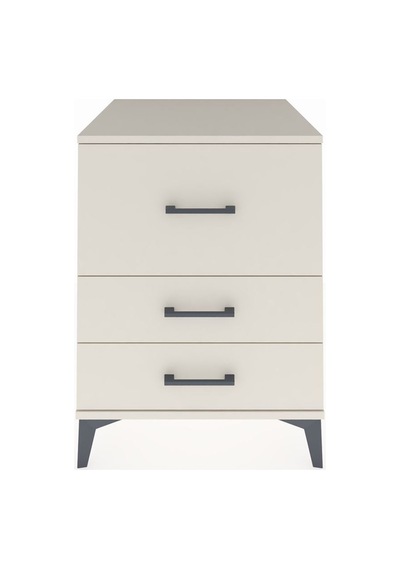 Kronos Komodin 3 Çekmeceli 60x59x80 Aytaşı-aytaşı Aytaşı