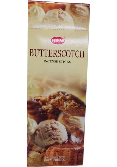 Karamela Kokulu 20 Çubuk Tütsü - Butterscotch