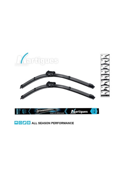 Silecek Süpürgesi 600/400 MM Aerotwın Fıat Doblo-Vw Polo V-Seat I N11.6516