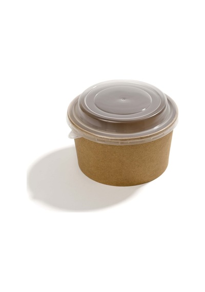 145 Çap Sıcağa Dayanıklı Tahliye Delikli Pp Kapak 550 Ve 750 Ml Kaseler İçin 500 Adet