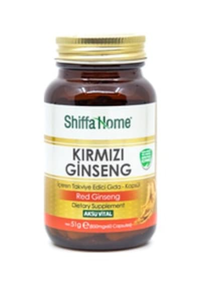 Shıffa Home Kırmızı Ginseng 850 MG 60 Kapsül