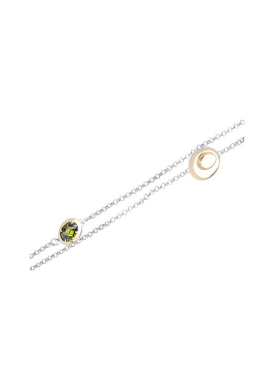 Gülaylar - Altın 14 Ayar Hollow Bileklik N11.16129 Sarı Altın