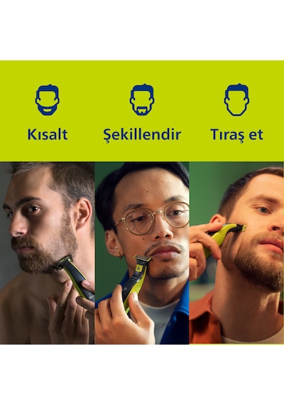 Philips QP2724/10 Oneblade Yüz Şekillendirici
