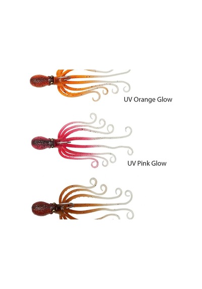 Savage Gear Octobus 70G 15Cm Suni Yem Uv Orange Glow 26_63884-86