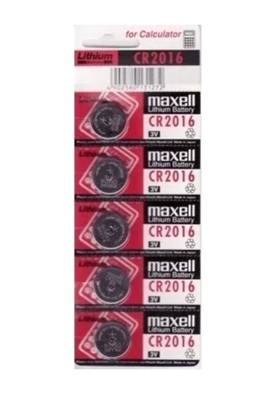 Lb Maxell Cr2016 3v Lityum Düğme Pil 5'li Paket
